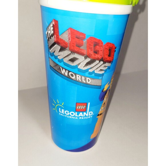 Legoland The Lego Movie World Souvenir Cup 2020 Refillable Whirley Drinks NEW - Picture 2 of 13